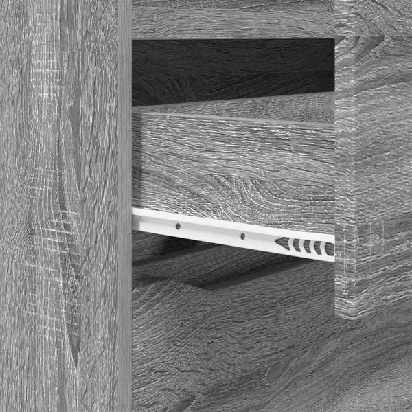 Stauraumschränke 2 pcs Graues Sonoma 60 x 48 x 105 cm