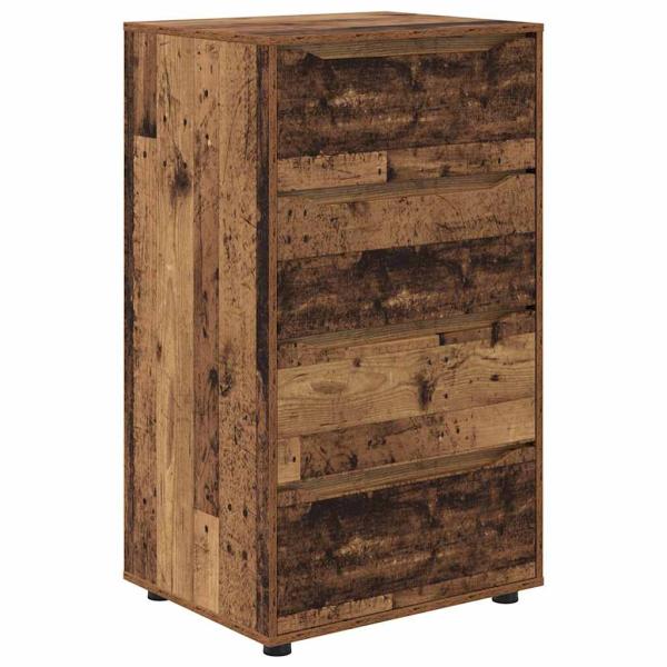 Stauraumschränke 2 pcs Altholz 60 x 48 x 105 cm Holzwerkstoff