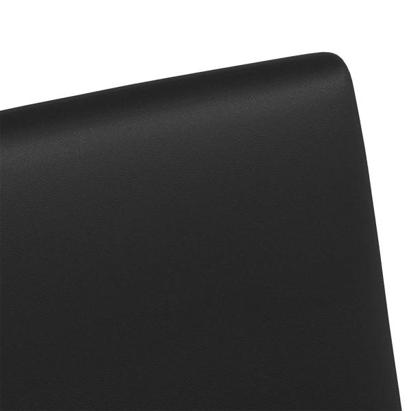 Esszimmerstühle 2 pcs Schwarz 57 x 66 x 94 cm Kunstleder