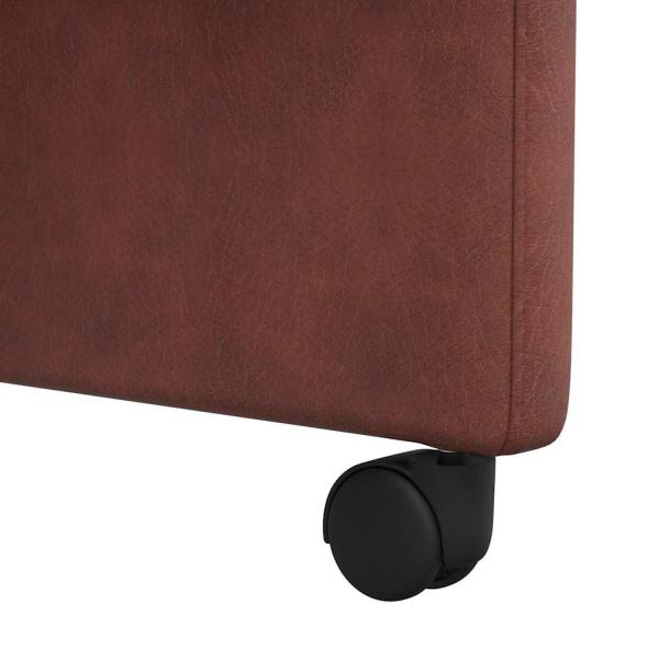 ARDEBO.de - Esszimmerstühle 2 pcs Glänzendes Braun 58 x 67 x 97 cm