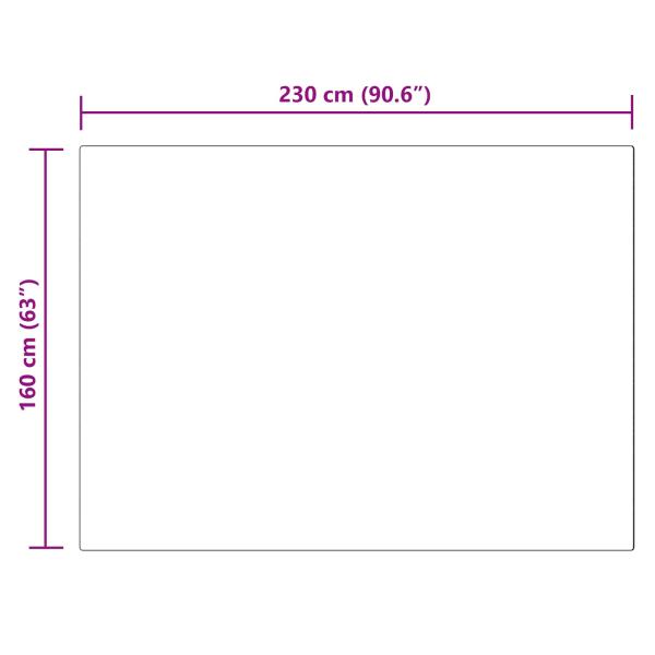 Kunstfell Schaffellteppich Beige 160 x 230 cm Polyester