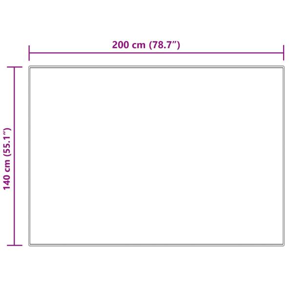Kunstfell Schaffellteppich Creme 200 x 140 cm Polyester