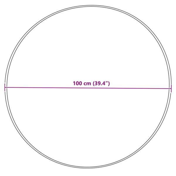 Kunstfell Schaffellteppich Grau 100 x 100 cm Polyester