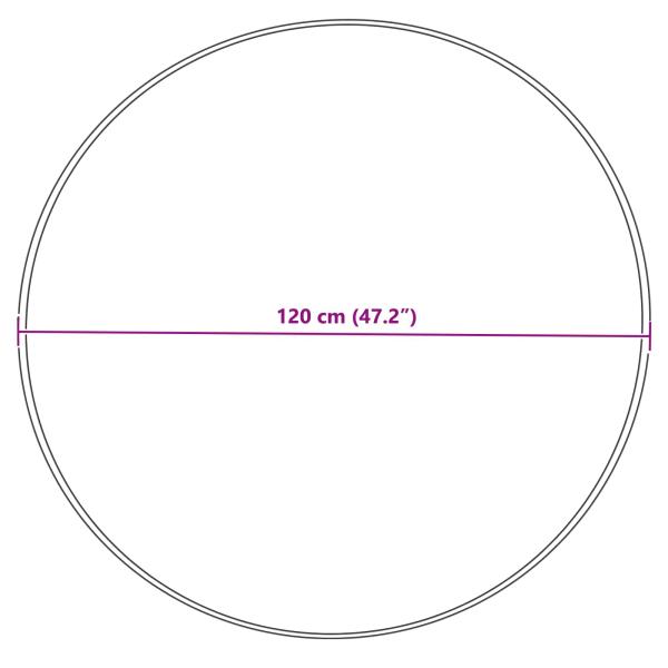 Kunstfell Schaffellteppich Grau 120 x 120 cm Polyester