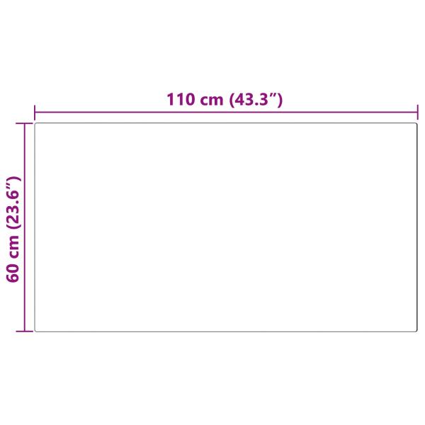Kunstfell Schaffellteppich Rosa 60 x 110 cm Polyester
