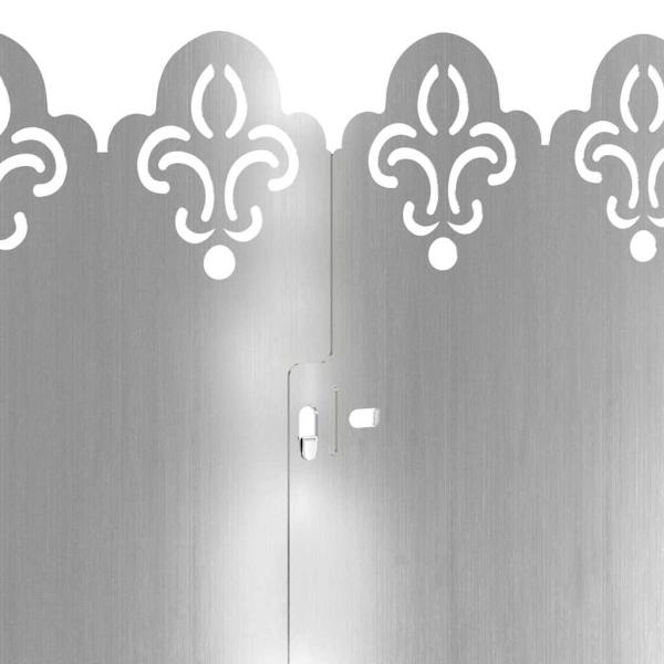 Rasenkanten 30 pcs Silber 103 x 0,05 x 22 cm Verzinkter Stahl