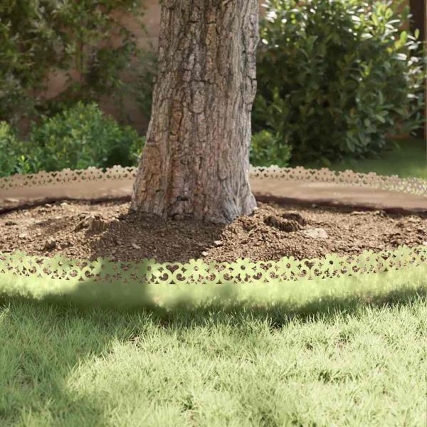 Rasenkanten 20 pcs Silber 103 x 0,05 x 22 cm Verzinkter Stahl