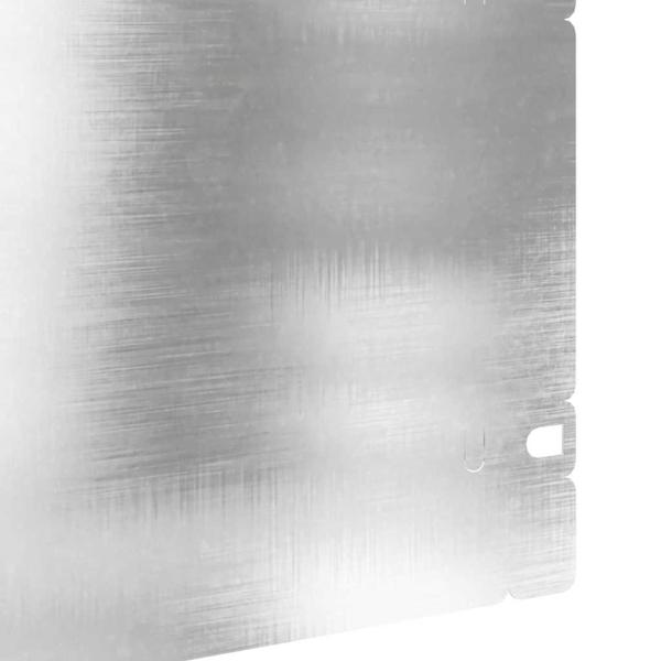 Rasenkanten 30 pcs Silber 103 x 0,05 x 22 cm Edelstahl