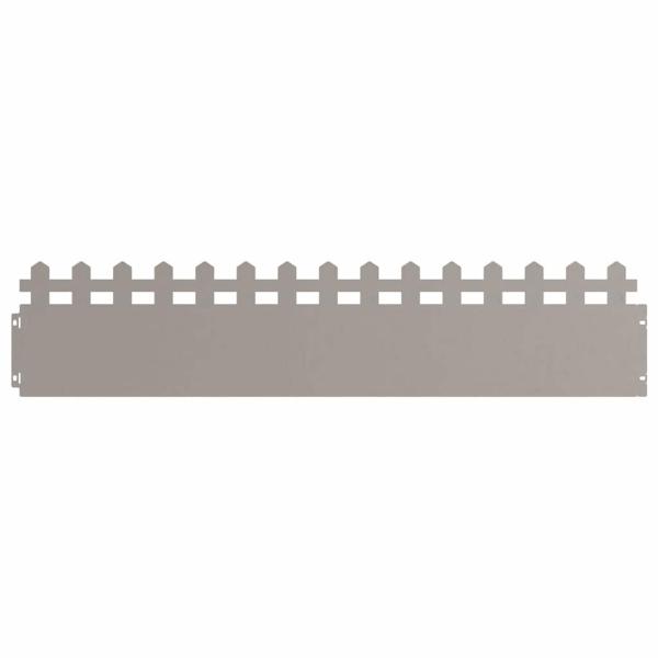 Rasenkanten 10 pcs Rostig 103 x 0,05 x 22 cm Wetterfeststahl