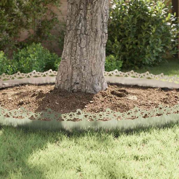 Rasenkanten 20 pcs Silber 103 x 0,05 x 22 cm Edelstahl