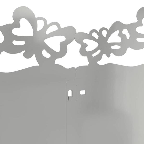 Rasenkanten 10 pcs Silber 103 x 0,05 x 22 cm Verzinkter Stahl