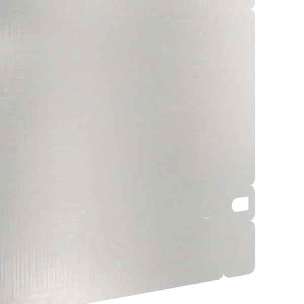 Rasenkanten 10 pcs Silber 103 x 0,05 x 22 cm Edelstahl