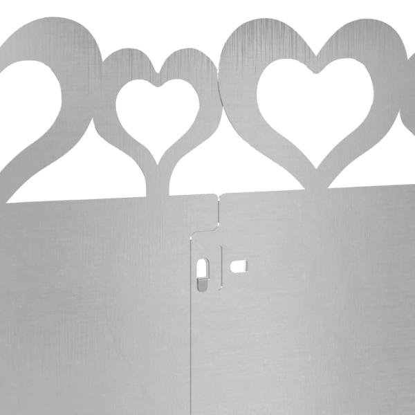 Rasenkanten 30 pcs Silber 103 x 0,05 x 22 cm Edelstahl