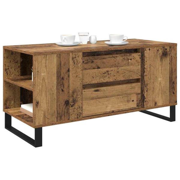 Couchtisch Altholz 102 x 44,5 x 50 cm Holzwerkstoff