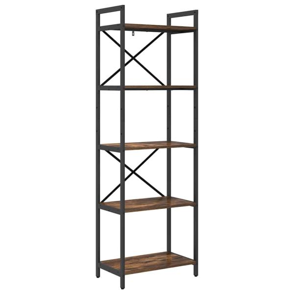 Bücherregal Geräucherte Eiche 56 x 34 x 171 cm Holzwerkstoff