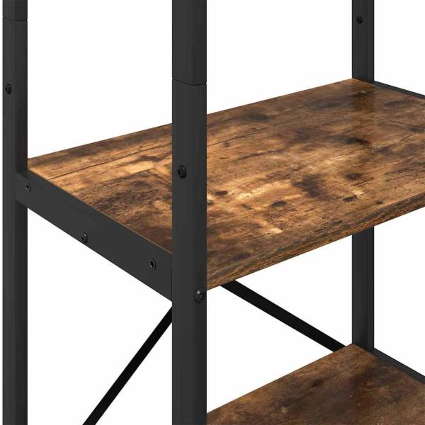 Bücherregal Geräucherte Eiche 56 x 34 x 171 cm Holzwerkstoff