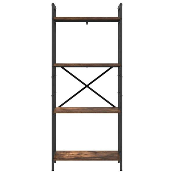 Bücherregal Geräucherte Eiche 56 x 34 x 133,5 cm Holzwerkstoff