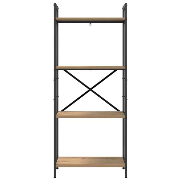 Bücherregal Artisan-Eiche 56 x 34 x 133,5 cm Holzwerkstoff