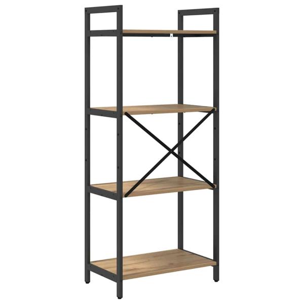 Bücherregal Artisan-Eiche 56 x 34 x 133,5 cm Holzwerkstoff