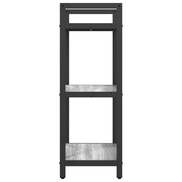 Bücherregal Graues Sonoma 56 x 34 x 96 cm Holzwerkstoff