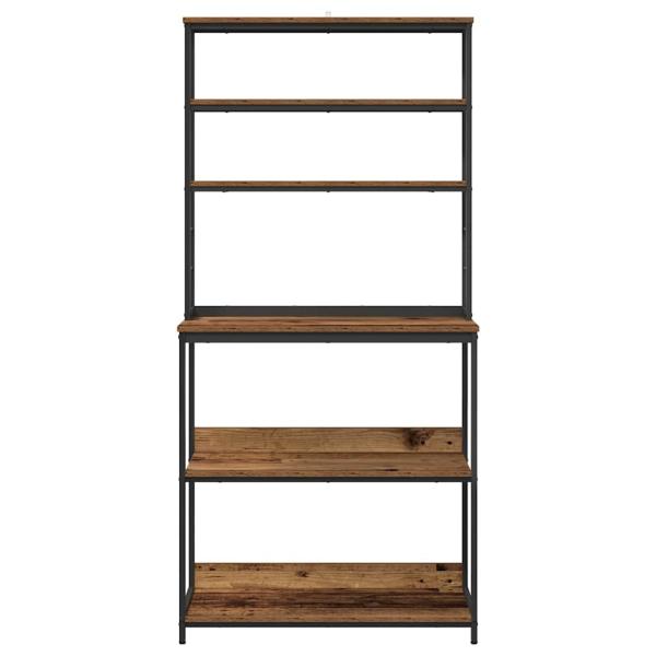 Küchenregal Altholz 80 x 40 x 168 cm Holzwerkstoff