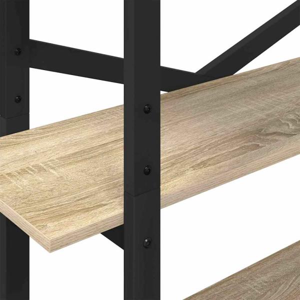 Bücherregal Sonoma-Eiche 100 x 33,5 x 178 cm Holzwerkstoff