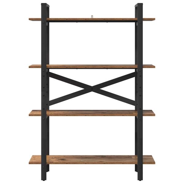 Bücherregal Altholz 100 x 33,5 x 140 cm Holzwerkstoff