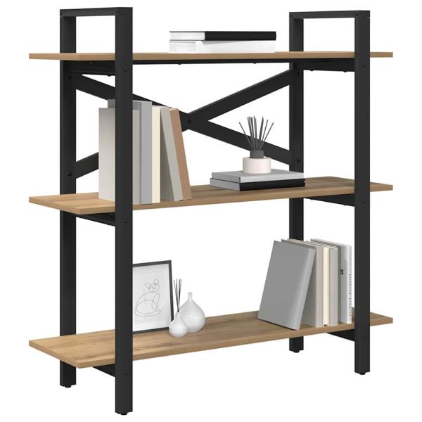 Bücherregal Artisan-Eiche 100 x 33,5 x 102 cm Holzwerkstoff