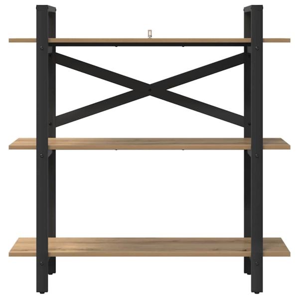 Bücherregal Artisan-Eiche 100 x 33,5 x 102 cm Holzwerkstoff