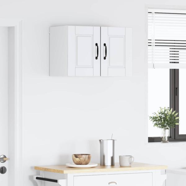 Küchenwandschrank mit Tür 2 pcs Hochglanz Weiß 30 x 31 x 40 cm