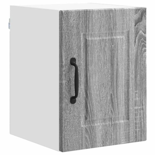 Wandschrank PORTO 2 stk. Graues Sonoma Holzwerkstoff