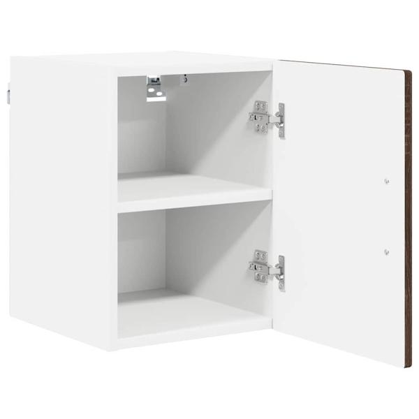 Küchenwandschrank 2 pcs Braun Eichen-Optik 30 x 31 x 40 cm