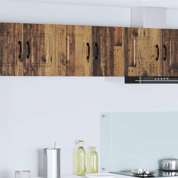 ARDEBO.de - Küchenwandschrank 2 pcs Altholz 30 x 31 x 40 cm Holzwerkstoff