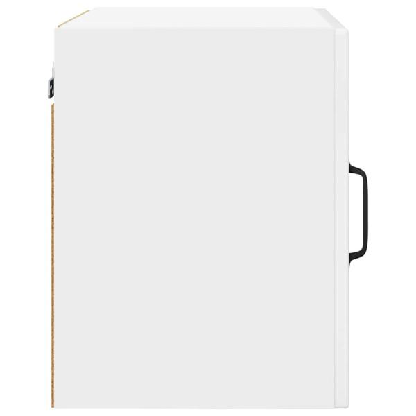 Küchenwandschrank mit Tür 2 pcs Hochglanz Weiß 40 x 31 x 40 cm