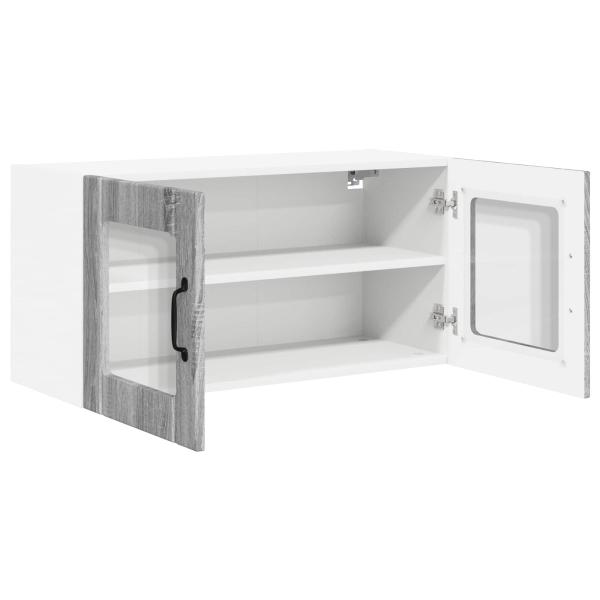 Küchenwandschrank Graues Sonoma 80 x 31 x 40 cm Holzwerkstoff