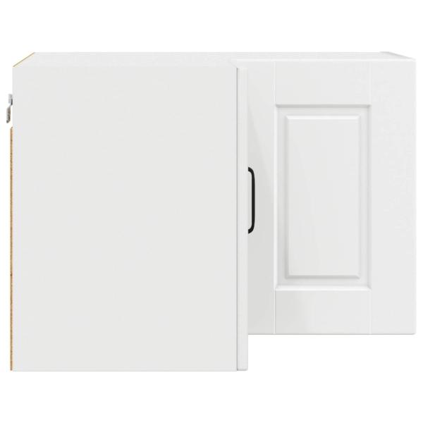 Küchenwandschrank mit Regal Weiß 57 x 57 x 40 cm Holzwerkstoff