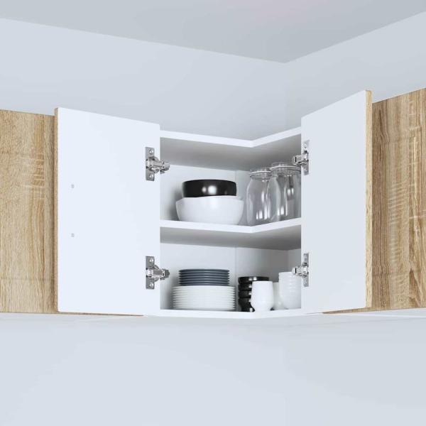 Küchenwandschrank Sonoma-Eiche 57 x 57 x 40 cm Holzwerkstoff