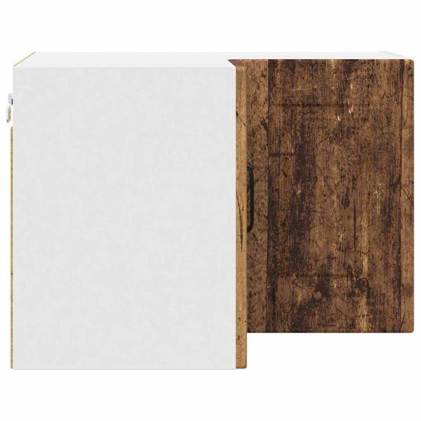 Küchenwandschrank mit Tür Altholz 57 x 57 x 40 cm Holzwerkstoff