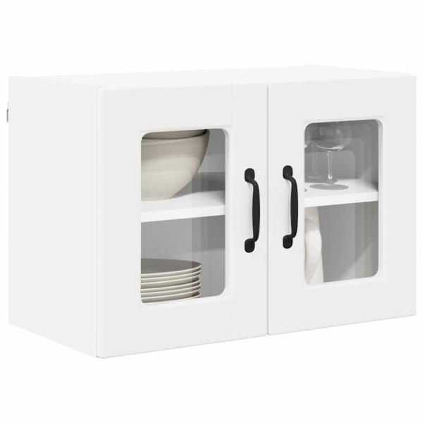 ARDEBO.de - Küchenwandschrank 2 pcs Weiß 60 x 31 x 40 cm Holzwerkstoff
