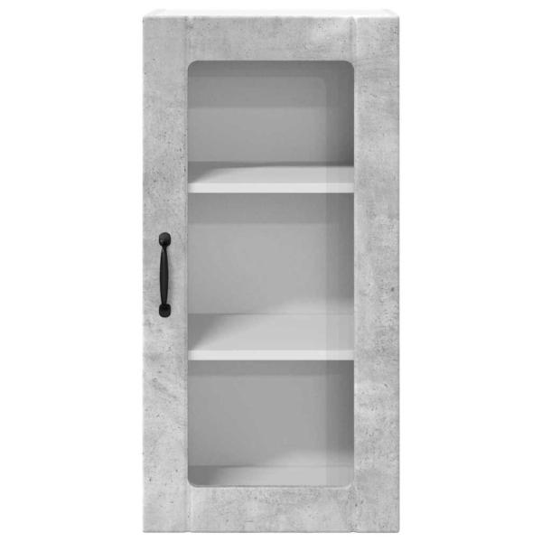 Küchenwandschrank Beton Grau 40 x 31 x 80 cm Holzwerkstoff