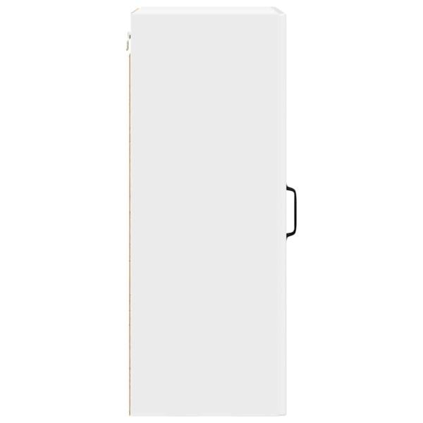 Küchenwandschrank Hochglanz Weiß 40 x 31 x 80 cm Holzwerkstoff