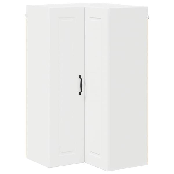 Küchenwandschrank mit Regal Weiß 57 x 57 x 100 cm Holzwerkstoff