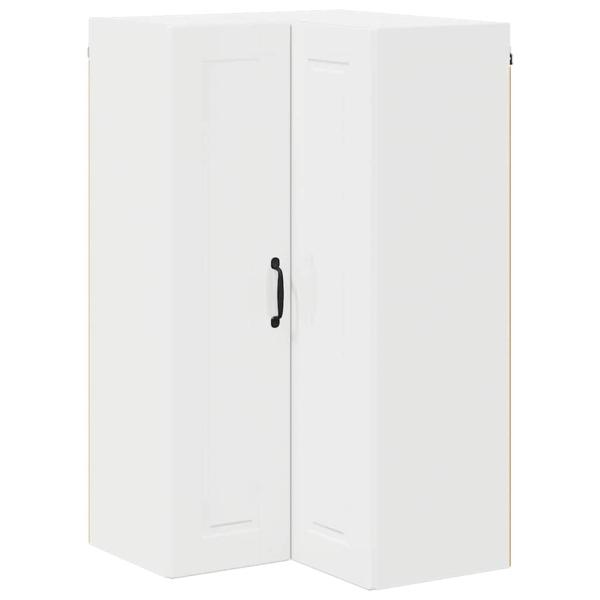 Küchenwandschrank Hochglanz Weiß 57 x 57 x 100 cm Holzwerkstoff