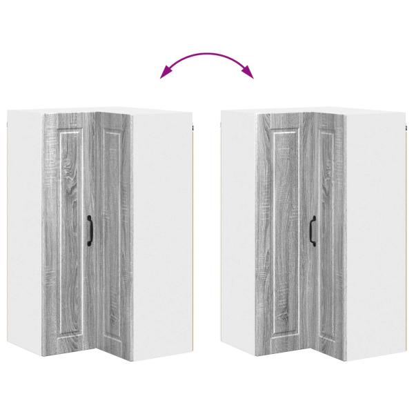 Küchenwandschrank Graues Sonoma 57 x 57 x 100 cm Holzwerkstoff