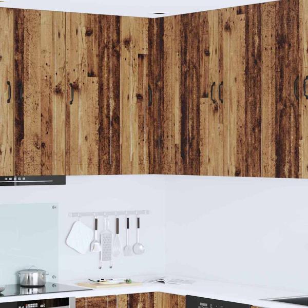 ARDEBO.de - Küchenwandschrank Altholz 57 x 57 x 100 cm Holzwerkstoff