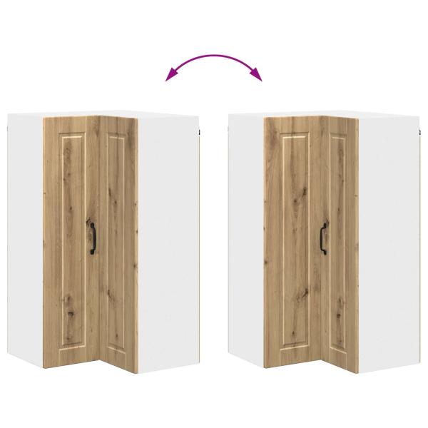 Küchenwandschrank Artisan-Eiche 57 x 57 x 100 cm Holzwerkstoff