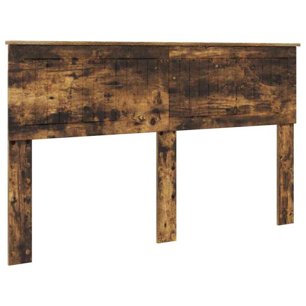 Kopfteil mit Kopfteil Geräucherte Eiche 150 cm Holzwerkstoff