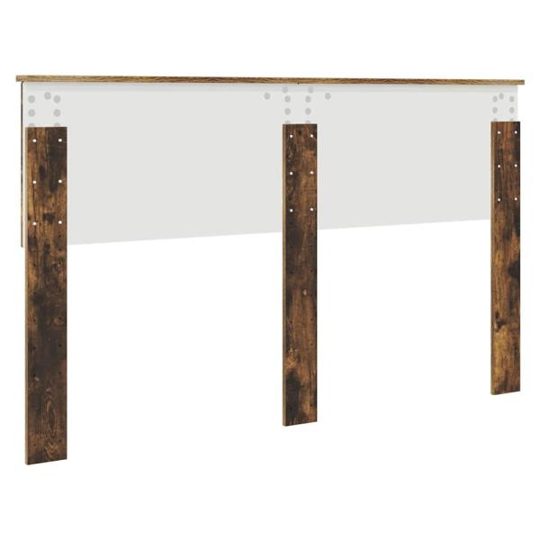 Kopfteil mit Kopfteil Geräucherte Eiche 150 cm Holzwerkstoff