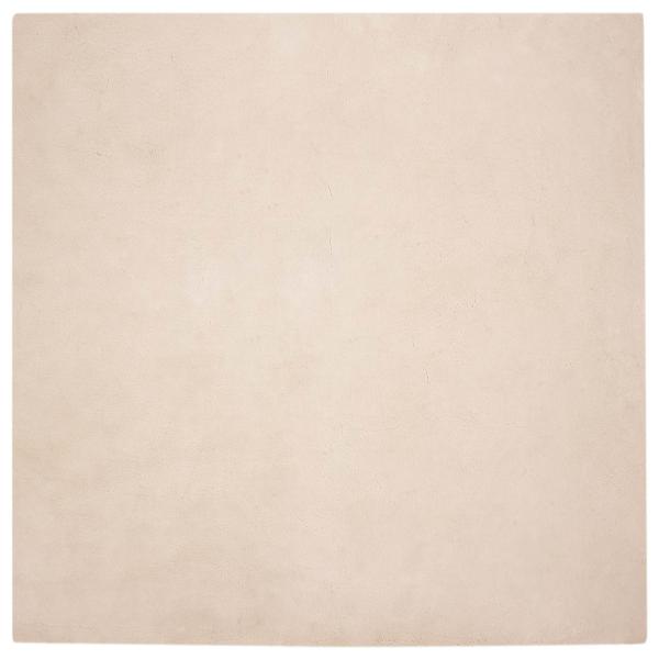 Rutschfester Teppich aus Kunstkaninchenfell OLITE Taupe
