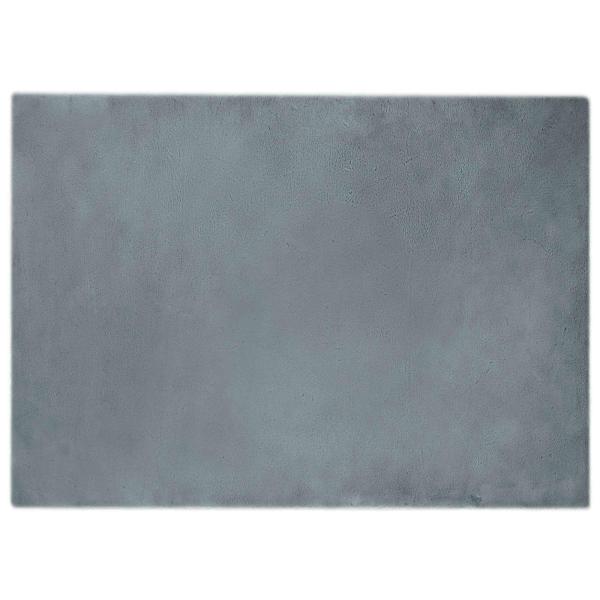 Kunstfell Hasen Teppich Anthrazit 240 x 340 cm Polyester